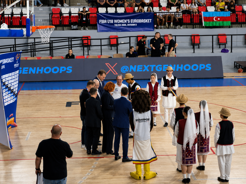 România are o nouă sală polivalentă. Bijuteria de la malul Dunării inaugurată cu meci în campionatul european de baschet