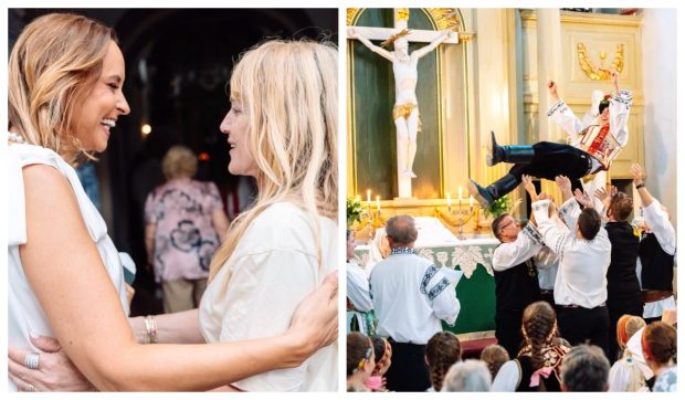 Andreea Marin, Nadia Comăneci și Kira Hagi, prezențe remarcabile la ceremonia tradițională a nunții sașilor din Transilvania