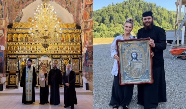 Anamaria Prodan, pelerinaj spiritual în Moldova: Întâlnire surpriză la Mănăstirea Nechit cu Ilie Năstase și Ioana Simion