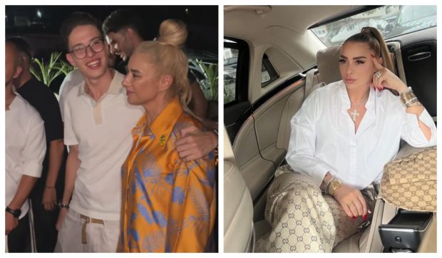 Imagini de la majoratul lui Laurențiu Reghecampf Jr. Cine a întreținut atmosfera și cum a fost surprins Bebeto alături de mama lui