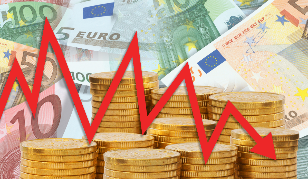 Poza pentru articolul Indicele BET a scăzut cu 3,61%, luni, la final de PNRR. Peste 20 de miliarde de lei au dispărut într-o singură zi