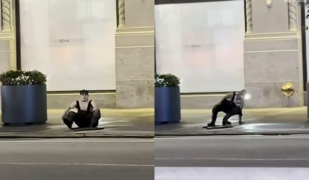 Bărbați filmați în timp ce ieșeau din canale la New York, în mijlocul străzii. Cum explică polițiștii fenomenul