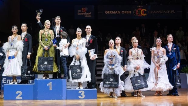 Rareș Cojoc și Andreea Matei cuceresc din nou German Open Championship, cel mai prestigios concurs mondial de dans sportiv