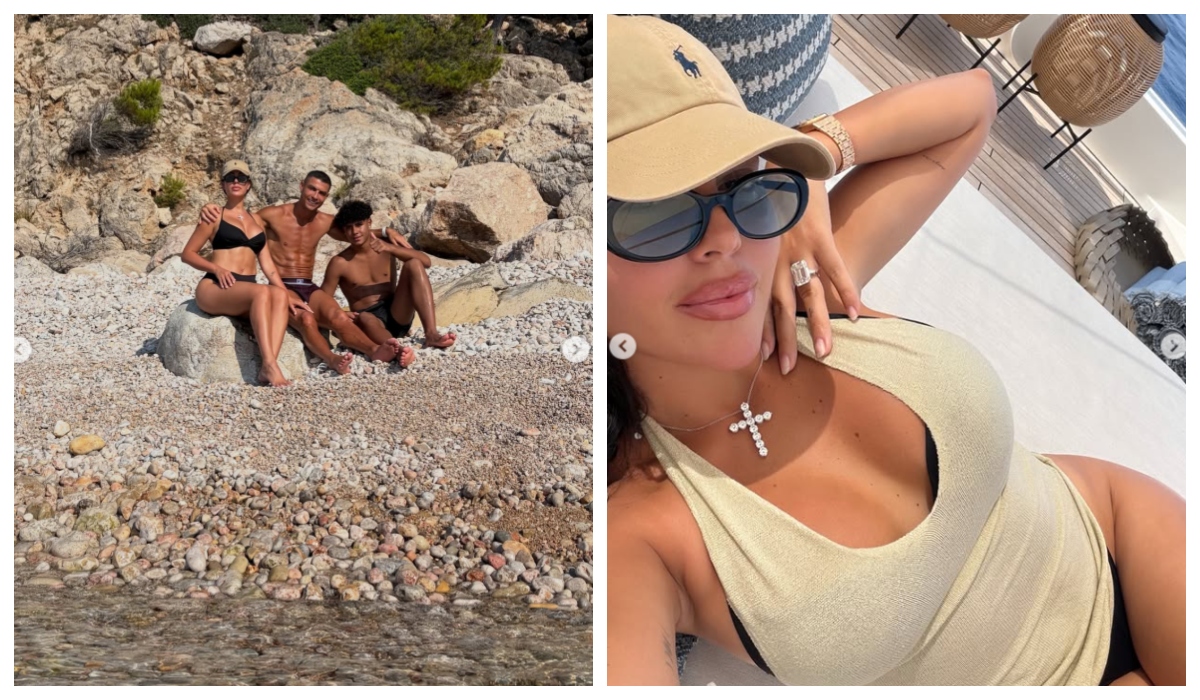Imagini rare cu Georgina Rodriguez în costum de baie. Ce le r[spunde celor care au criticat