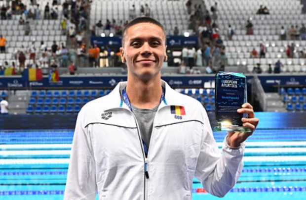 David Popovici, din nou în prim-plan: distincții și performanțe de top la Campionatele Europene de Natație 2026