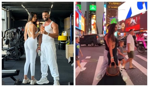 Dorian Popa și Andreea, relaxați pe străzile din New York într-o escapadă de cuplu