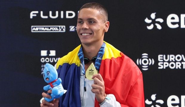 Câți bani a câștigat David Popovici din premii și salarii pentru performanțele sale sportive