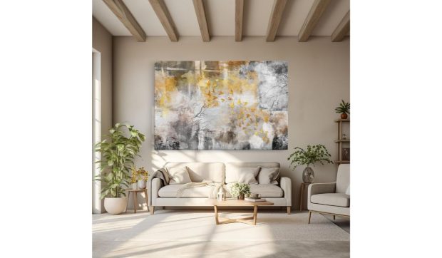 Cum să Alegi Corect Dimensiunea și Amplasarea Tablourilor Canvas pentru Living