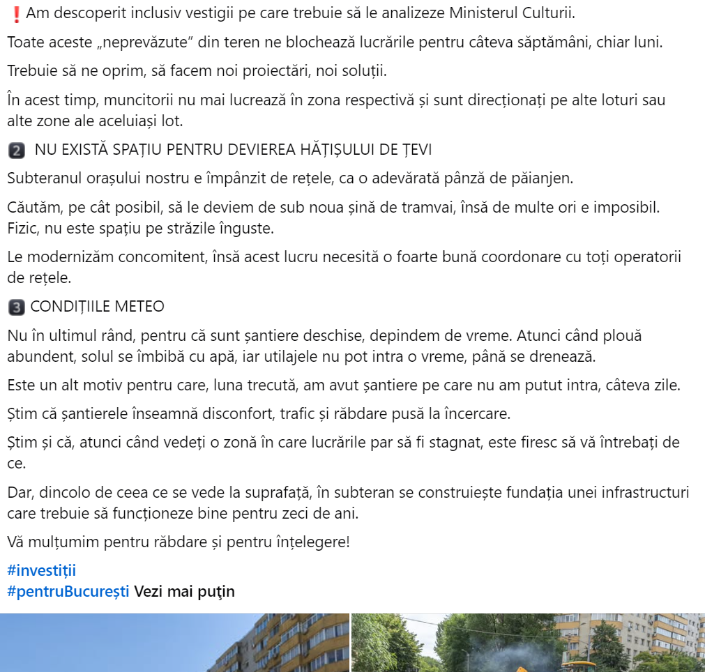 Hățișul șantierelor din București: câte fronturi sunt deschise în paralel. Momentul când toate lucrările trebuie finalizate
