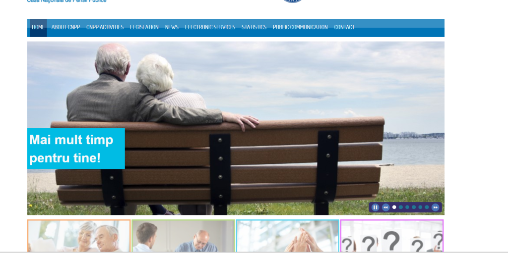 Home page-ul site-ului CNPP - august 2026