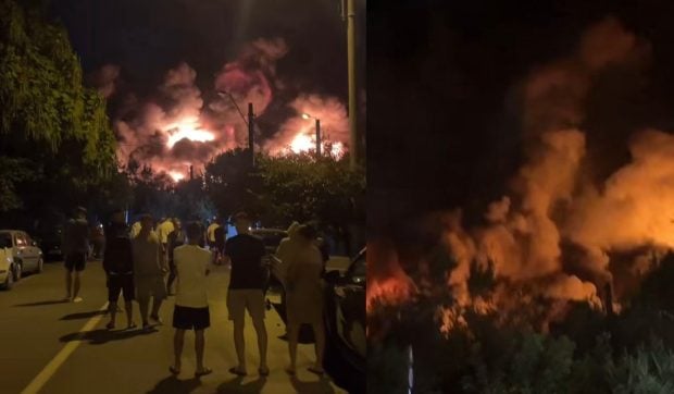 Incendiu puternic la o hală în Sectorul 1 din București. Pompierii au intervenit cu peste 20 de autospeciale și a fost emis mesaj RO-Alert