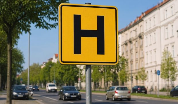 Ce simbolizează litera „H” pe fundal galben în Marea Britanie: hidranți, nu spitale