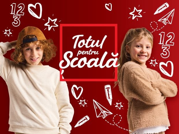 Ghiozdan echipat la doar 100 de lei în magazinele Kaufland