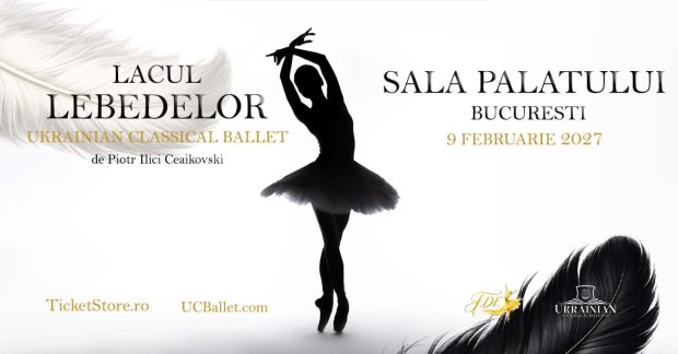 UKRAINIAN CLASSICAL BALLET revine la București, cu „SPĂRGĂTORUL DE NUCI” şi „LACUL LEBEDELOR”, în cadrul unui amplu turneu european