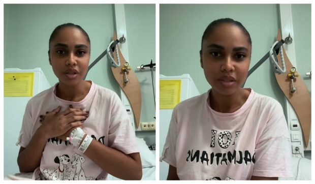 Laurette, operată de urgență, la mai bine de o lună de la ultima intervenție. Noi imagini de pe patul de spital. „Să vă rugați pentru mine”