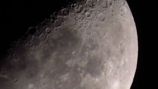 Racheta SpaceX, a lui Elon Musk s-a izbit de Lună cu 8.690 km/h, au confirmat astronomii