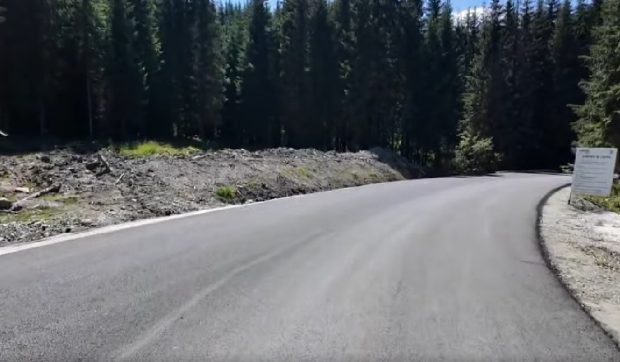 Progres semnificativ în modernizarea drumului montan DN 7A între Vidra și limita județelor Vâlcea și Hunedoara