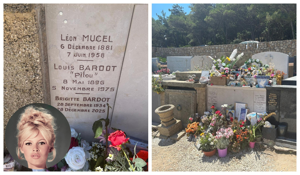 Brigitte Bardot este înmormântată în cimitirul marin din Saint