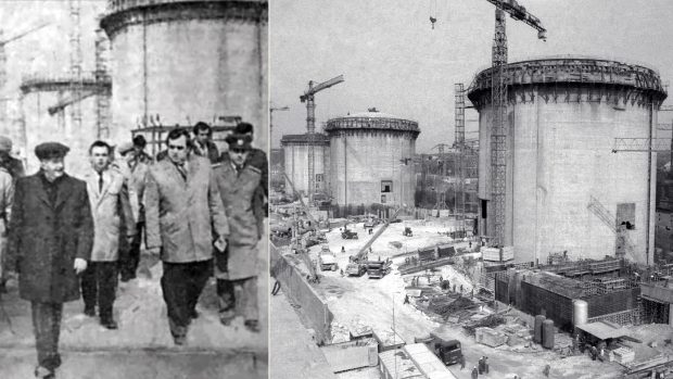 Centrala nucleară de la Cernavodă, construită catastrofal la indicațiile lui Ceaușescu. Dictatorul era deranjat că se bagă prea mult beton