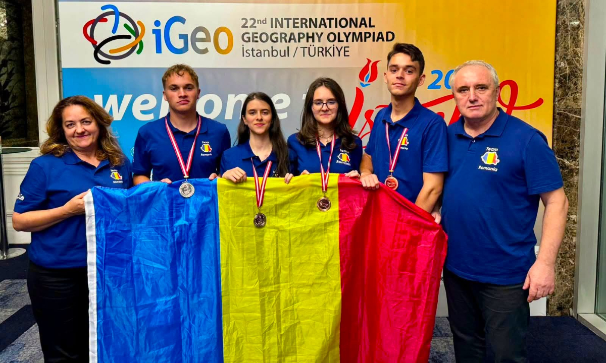 Imagine asociată subiectului: România a câștigat patru medalii la Olimpiada Internațională de Geografie 2026
