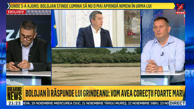 Prima lună fără Călin Georgescu: Realitatea Plus a pierdut o treime din audiență, cea mai mare scădere de pe piața TV