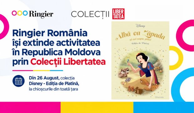 Ringier România pătrunde pe piața din Republica Moldova cu colecția premium Disney – Ediția de Platină