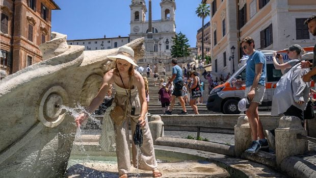 Cele mai mari 27 de orașe din Italia sunt toate sub cel mai sever cod de caniculă