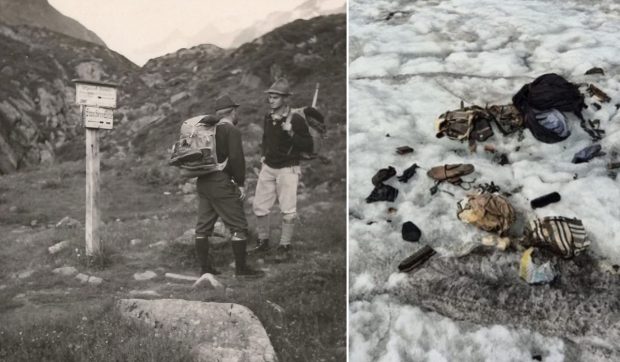 Un rucsac dispărut în Alpi timp de 63 de ani, redescoperit și returnat proprietarului în vârstă de 86 de ani