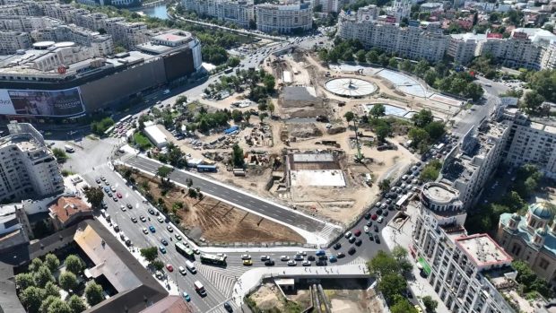 Traficul în Piața Unirii se relaxează: drumuri redeschise mai devreme, anunță Daniel Băluță