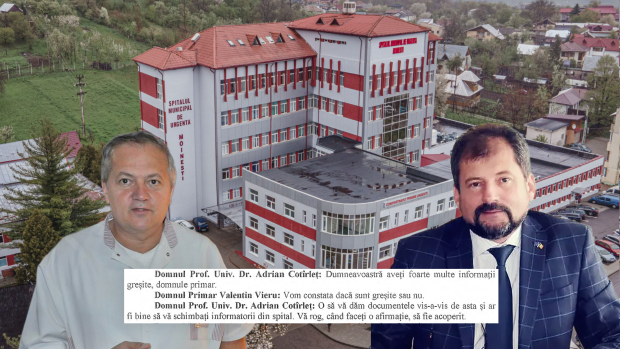 Ce au scos la iveală verificările de la Spitalul din Moinești după moartea unei paciente de 50 de ani. Război deschis între primar și managerul instituției: „Ar trebui să vă schimbați informatorii din spital”