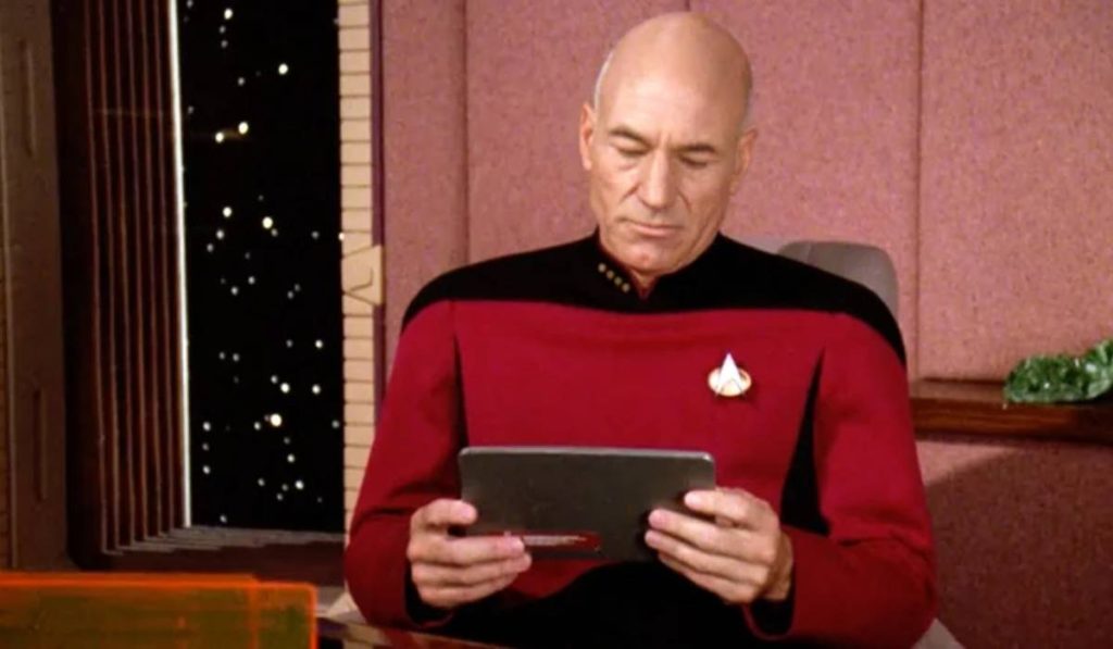 star trek padd