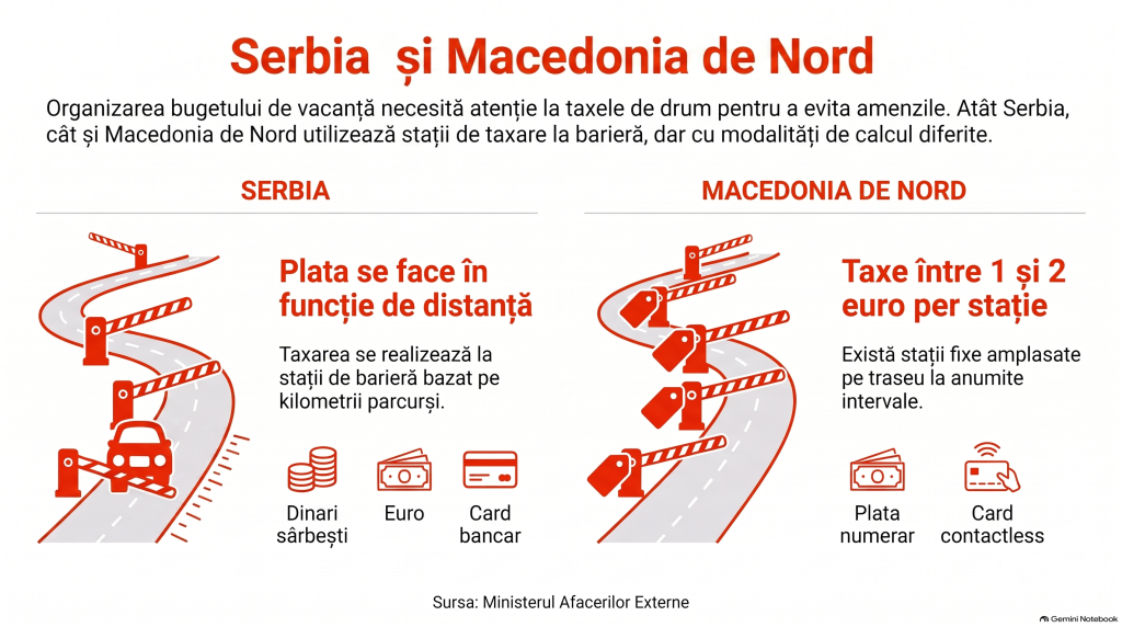 Cât costă drumul cu mașina în vacanță în 2026? Taxele ascunse din cele mai populare destinații alese de români