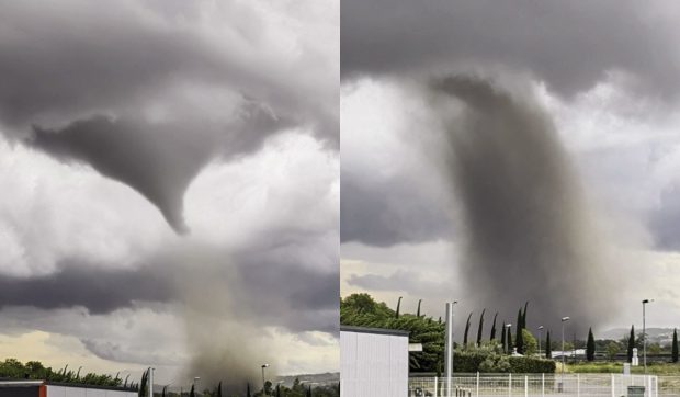 Momentul în care o tornadă distruge un sat din Franța: 41 de răniți, peste 300 de case afectate și haos pe drumuri