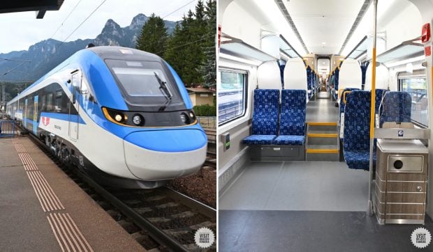 Tren electric chinezesc modern inaugurează ruta București – Brașov, viteza de 160 km/h