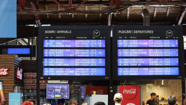 Scurgere de GPL la un tren în stația Dorobanțu a provocat întârzieri semnificative la 12 trenuri de pasageri