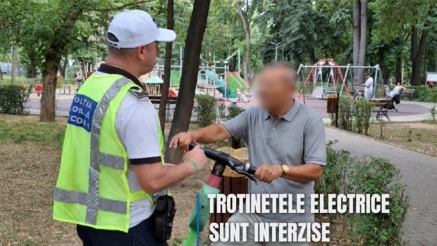 Sectorul 1 sancționează utilizarea trotinetelor electrice în parcuri pentru siguranța pietonilor