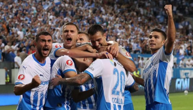 Universitatea Craiova accede în play-off-ul Europa League după o victorie palpitantă în fața lui KuPS