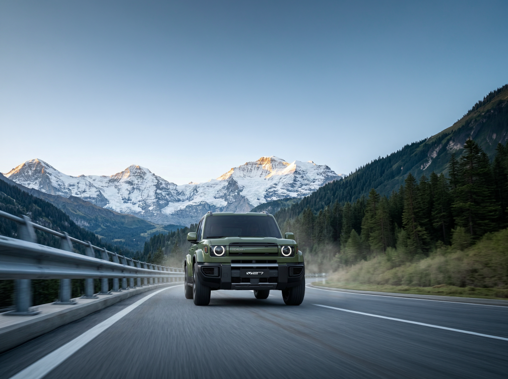 Un nou SUV electrificat vine în România: ce știm despre iCAUR V27