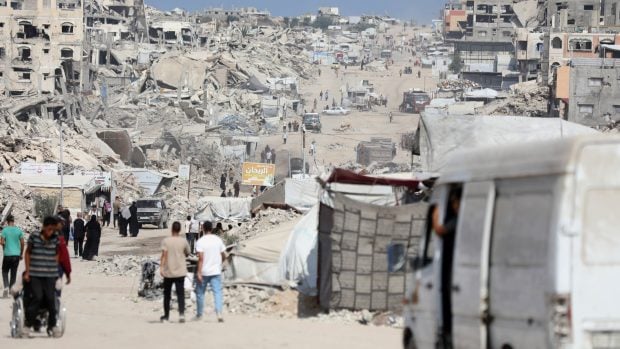 Un ministru israelian a prezentat un plan pentru a goli Fâșia Gaza de populația palestiniană