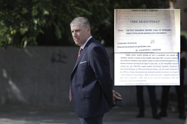 Investigație Recorder: „Generalul Lucian Pahonțu, șeful SPP, a plagiat cel puțin 30% din teza de doctorat”. A copiat inclusiv din Regulamentul Trupelor de Securitate din 1976