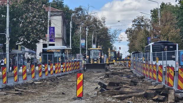 Mari șantiere deschise chiar la începutul școlii sufocă Iașul. Restricții în cele mai aglomerate zone ale orașului